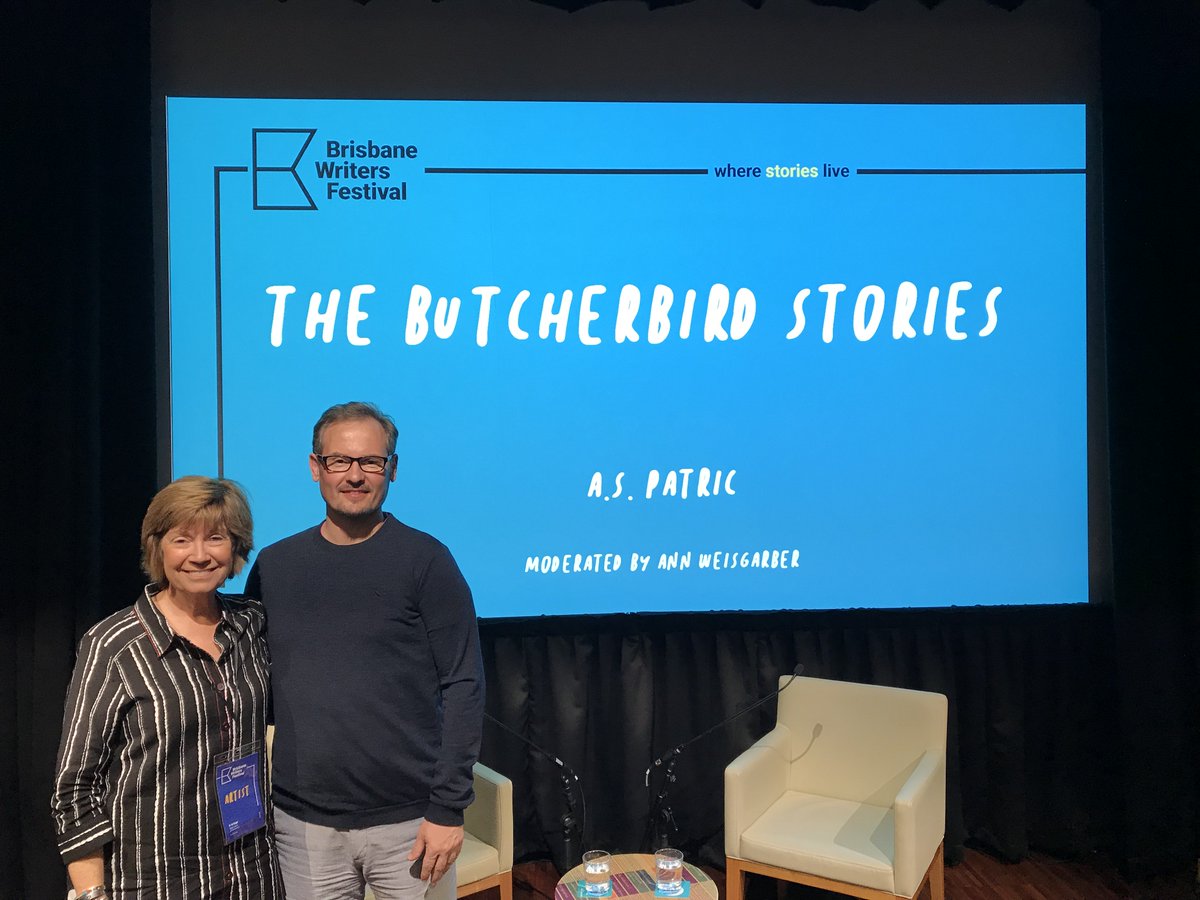 Rrrattler's tweet photo. Brisbane Writers Festival was ace. Lovely to chat with so many brilliant writers. Not to mention the chance to get some sun.

Cheers @BrisWritersFest https://t.co/uDLMZCSQxo