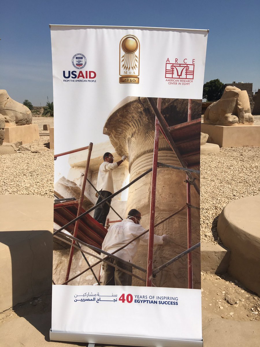 Steph_Boonstra's tweet photo. The amazing work of @ARCENational, @USAID, and @AntiquitiesOf continues at the Khonsu Temple in the Karnak Complex
#DraLive #KhonsuLive https://t.co/i7TnkCBcse