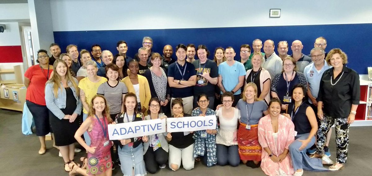 Thankful for @Think_Collab Adaptive Schools training this week!  #SAISRocks