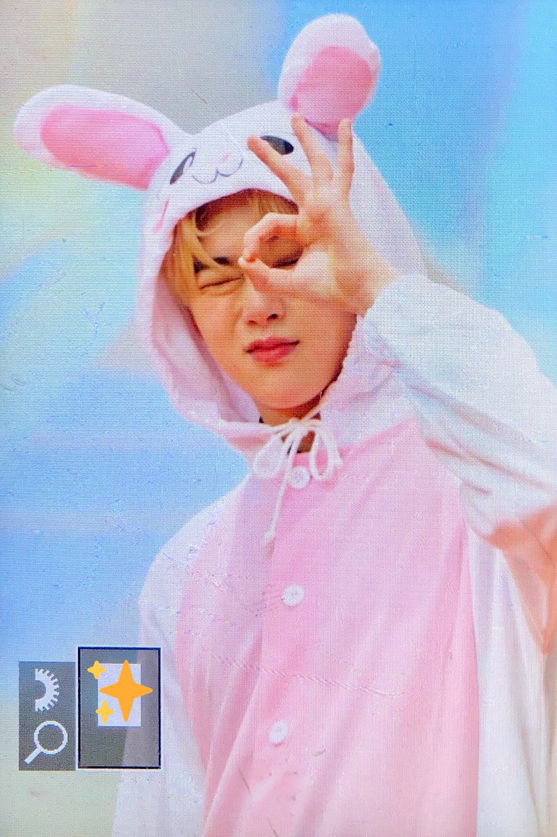 SHINEINBLACK_'s tweet photo. 190908 현빈이가 사라지구 갑자기 이렇게 귀여운 토끼가 나타났지 뭐야ㅋㅋㅠㅠ🤣 #권현빈 #비니 #VIINI https://t.co/DIdeP1CjSl