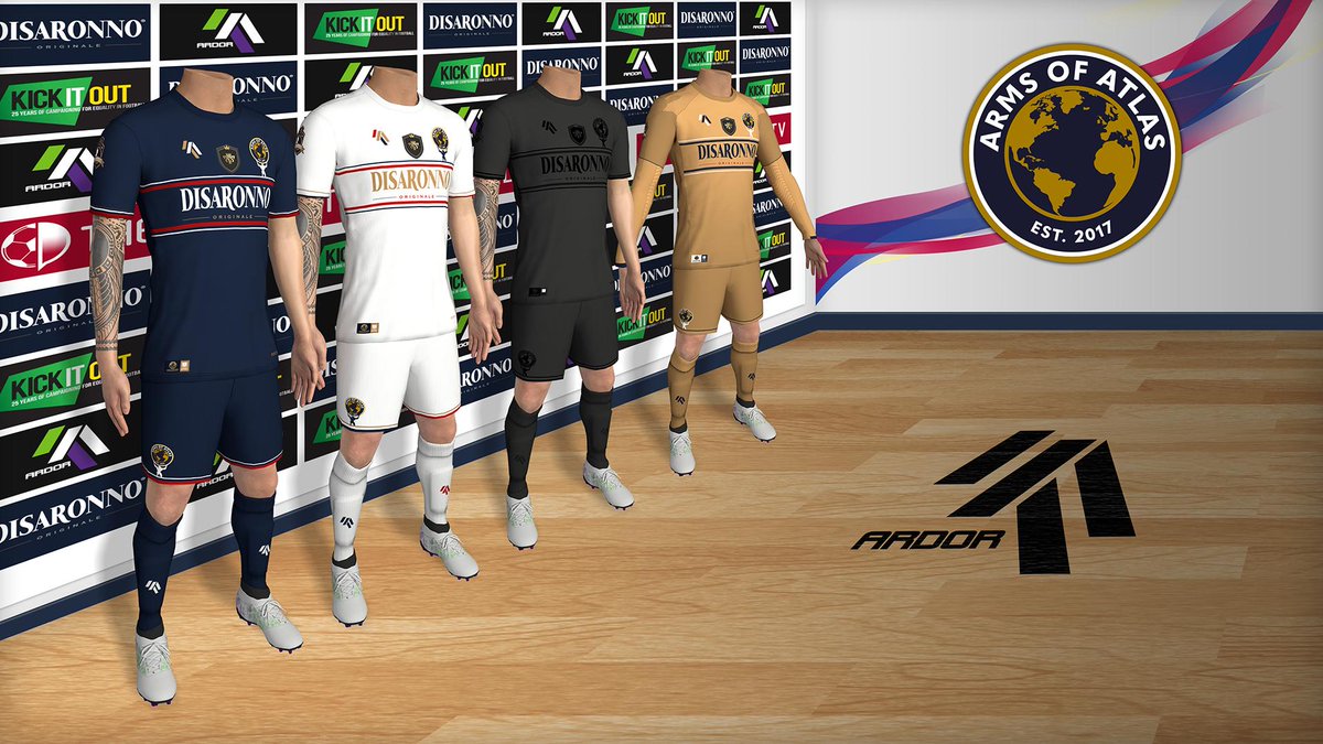 Ardor_Kits's tweet photo. Next up we have the man who doesn't want to wear anything that looks "Dog egg" in #eFootballPES2020, it's @Arms_Of_Atlas sporting his champions badge. #TheDugout https://t.co/lxBbFoOCZF