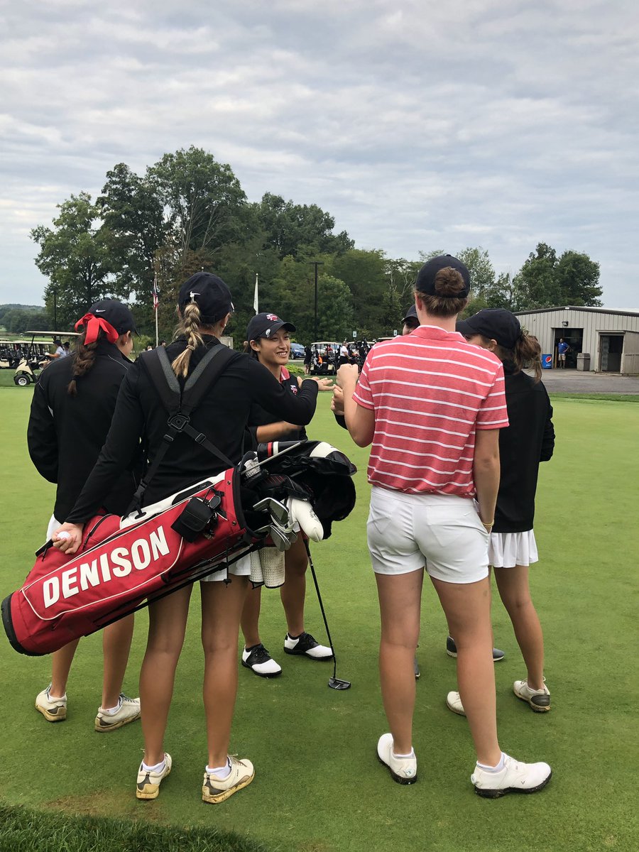 DenisonGolf's tweet photo. Day 2, time to build on yesterday! #justgetone ⛳️👊🏼 https://t.co/DJm0E1pim8