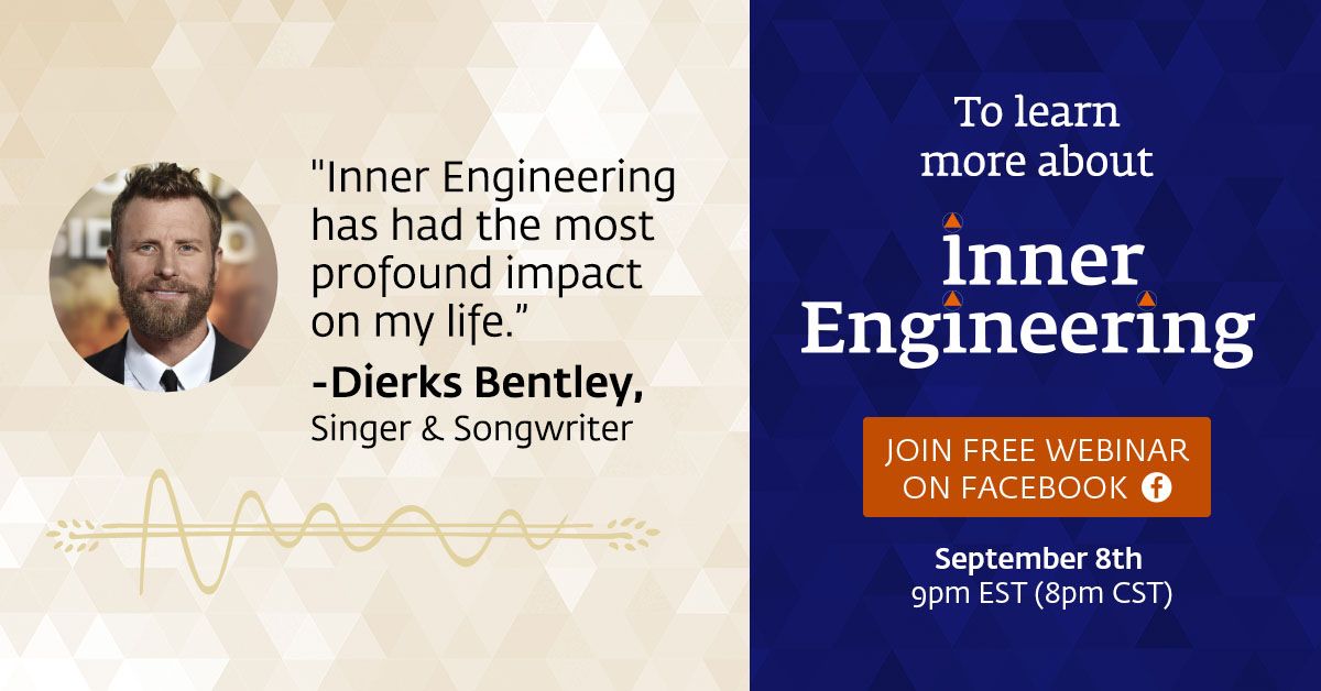 miraclemindapp's tweet photo. #InnerEngineering is a comprehensive program to bring balance to your system and to enhance your body, mind, emotions, and energy. Find out more how Inner Engineering can improve your life.
Register here - https://t.co/PxLzJqDWnQ
#InnerEngineeringReview #MindBody https://t.co/JcmGCG2uXO