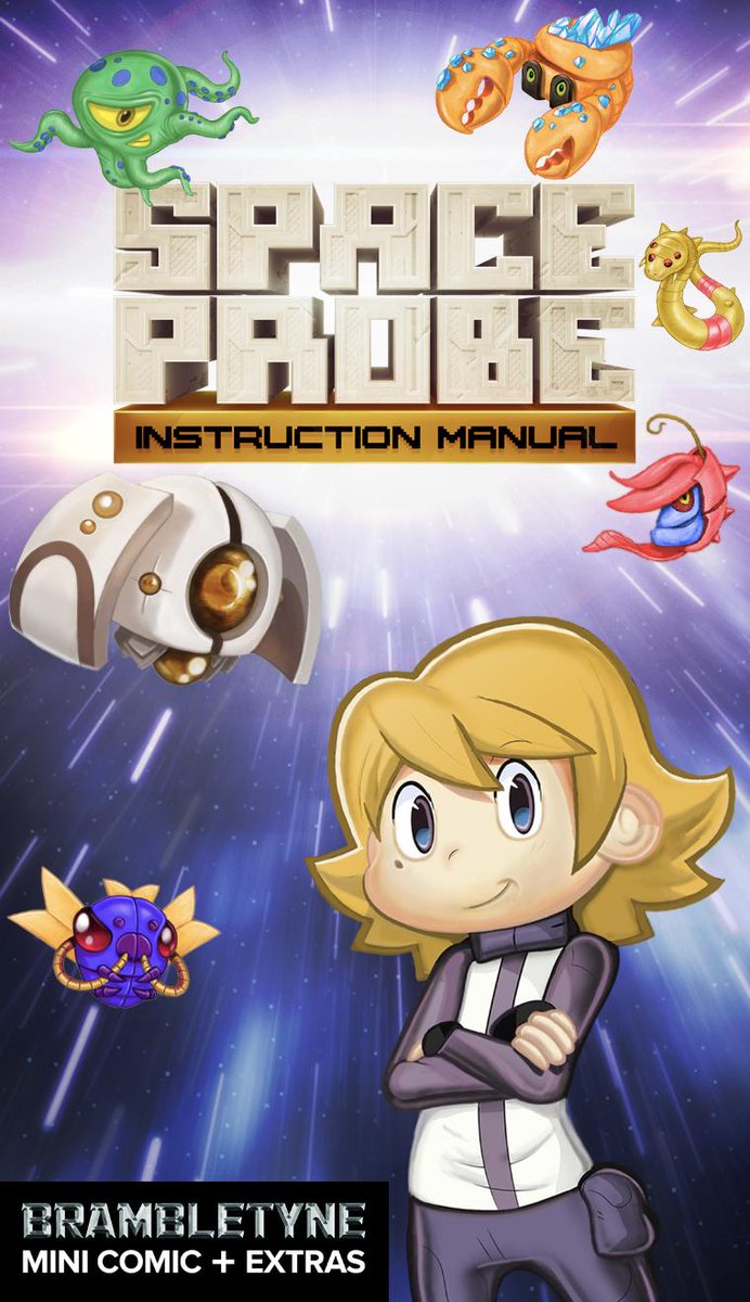 Kellodrawsalot's tweet image. I also want to say I am so flattered that the cover I worked on for Space Probe mini comic is basically a collaboration with former Sonic Sega artist Duncan Gutteridge #spaceprobe #artistontwitter