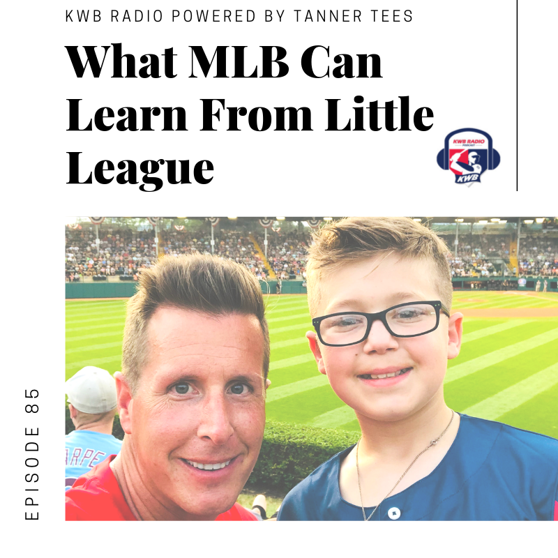 🚨NEW PODCAST!🚨

<a href="/KWBaseball/">Kevin Wilson</a> recently experienced the #LLWS with his son and came back with some ideas on how #MLB can improve their on-field product. <a href="/FerraroOnAir/">Joe Ferraro 🎤</a> steers the ship on Episode 85 of <a href="/KWBRadio/">KWB Radio 🎙</a> Powered by <a href="/TannerTees/">Tanner Tees</a> 

LISTEN 🎧 bit.ly/kwbradio