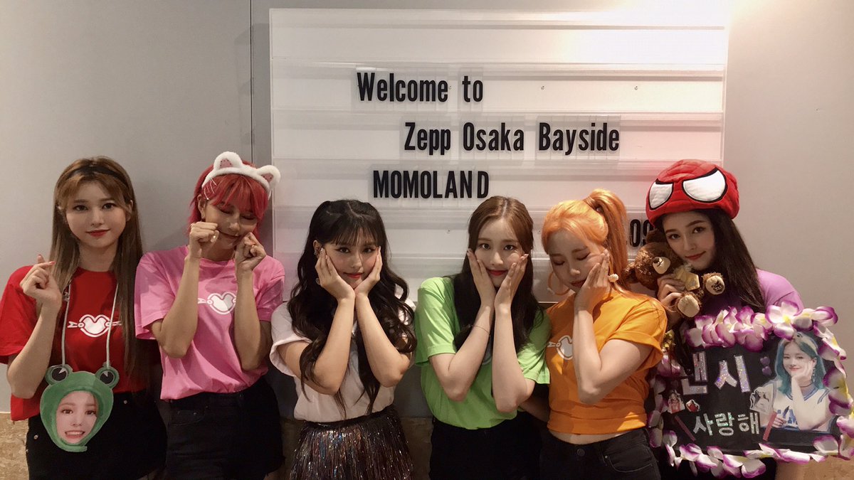 MOMOLAND_japan's tweet photo. 最後の公演がおわってしまって
惜しい気持ちもありますが
感謝しています😢ありがとうございました💞

また近いうちに会えたらうれしいです！
#MOMOLAND #PinkyLove #モモランド
#모모랜드 #핑키러브 https://t.co/izbTWs88FC