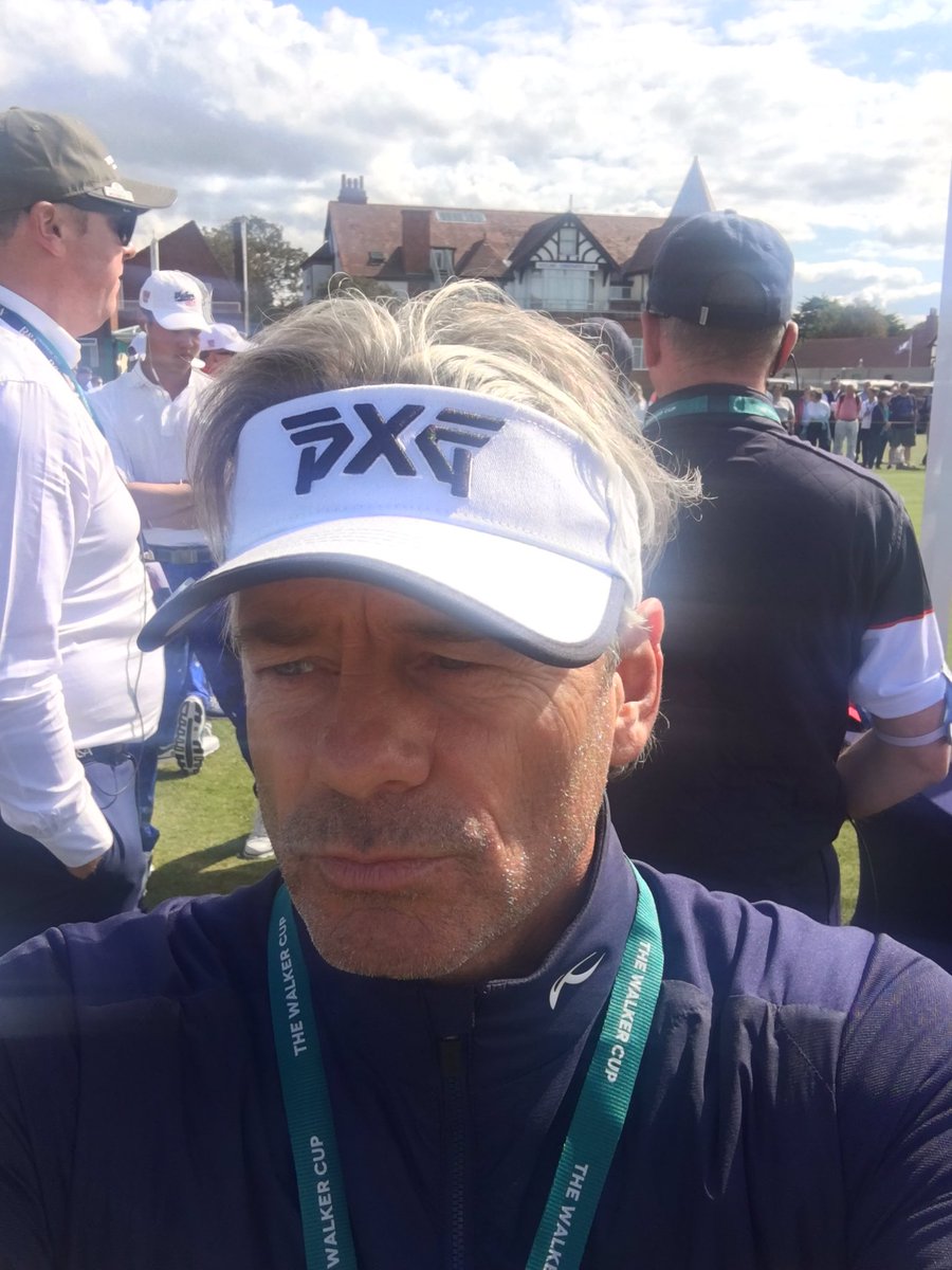 TrivialGenius's tweet photo. 1st tee at Walker Cup. Wearing @KJUS_Company naturally @KJUS_Company @didiserena2 @WalkerCup @RLGCHoylake https://t.co/31br3WQ9By