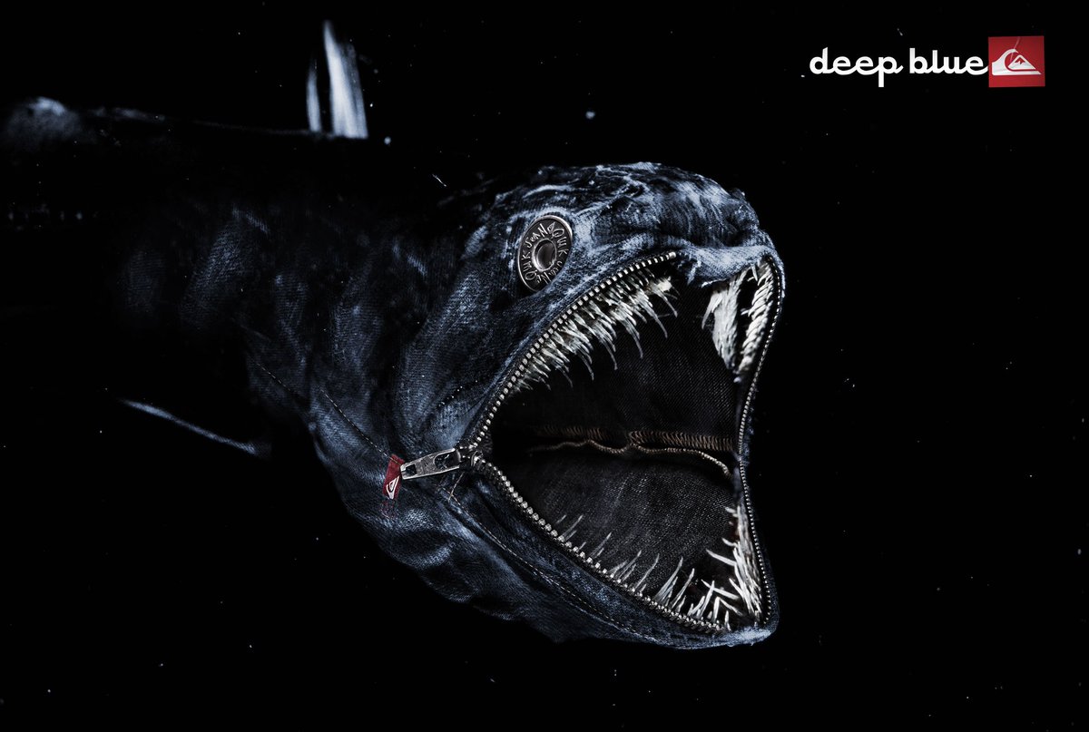 Deep blue and creatures that likely live there. Get it? Deep, I guess.  #AdArchives