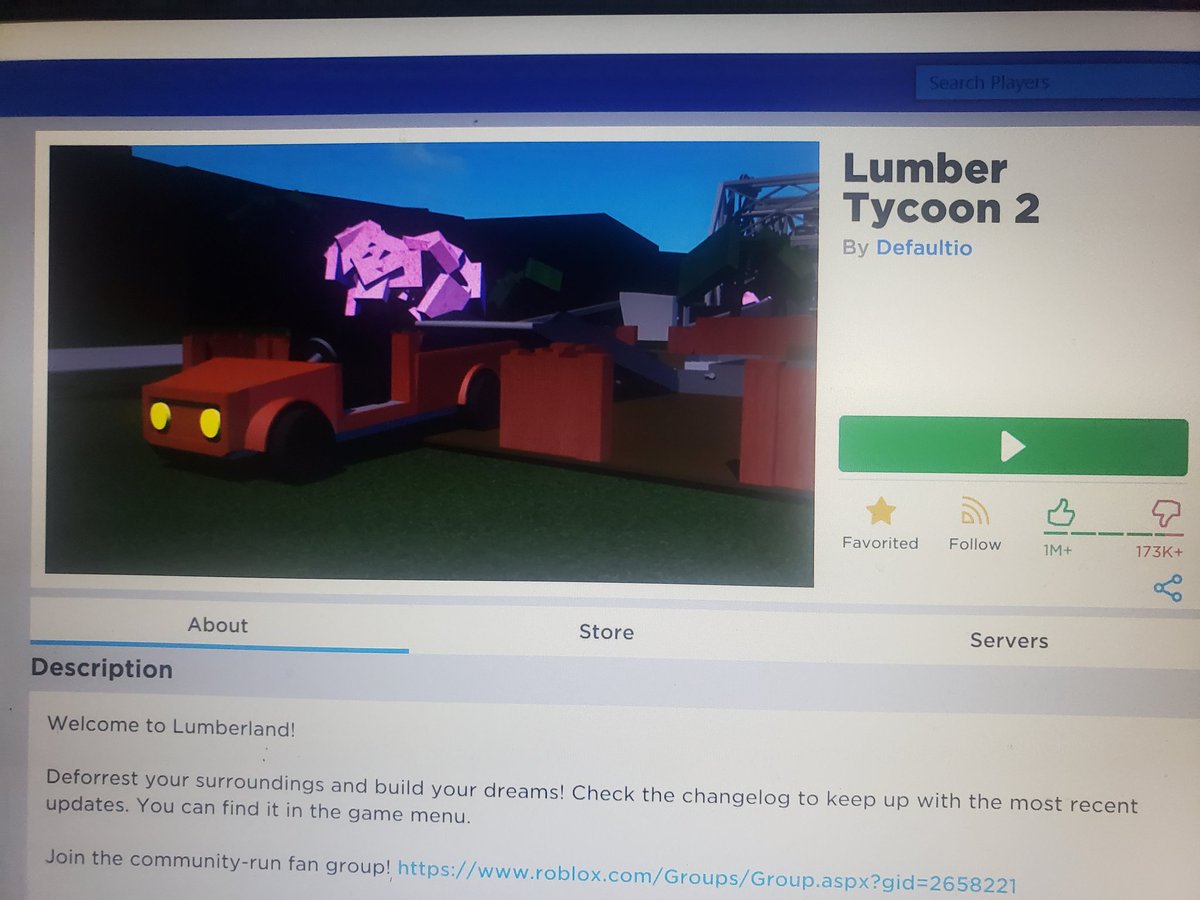 choi game roblox lumber tycoon 2
