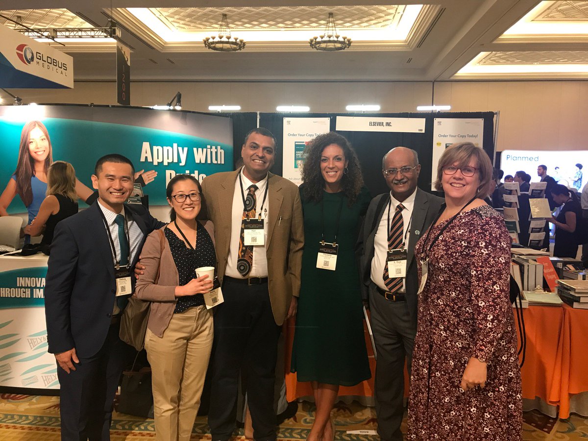 DafangZhang's tweet photo. Wonderful to catch up with old friends and new at the @HandSociety meeting! #ASSH19 #ASSH2019 I'm looking forward to a great 2 months of learning at Ganga Hospital! #handsurgery #internationalsurgery https://t.co/Ido1adz8PO