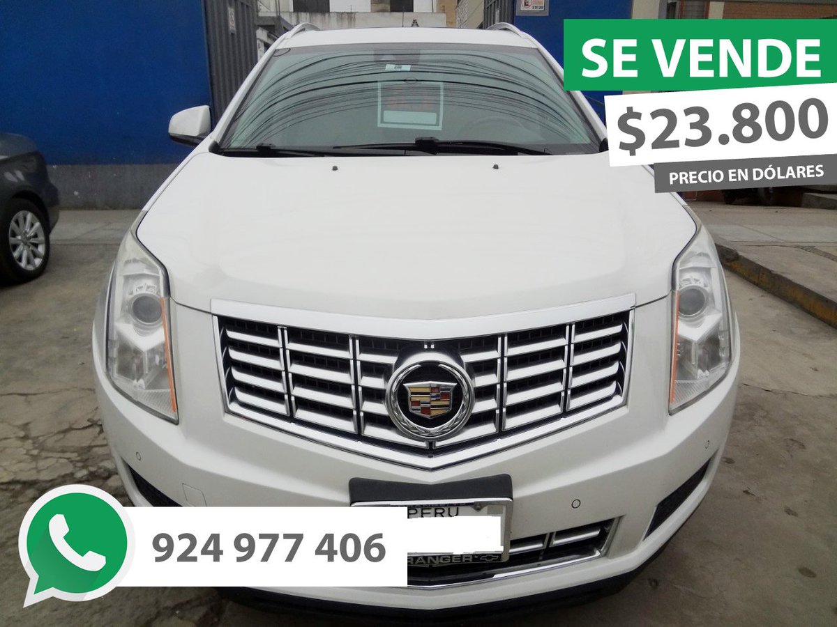 AutosJg's tweet photo. 🚗Llámanos o escríbenos al 📞 924977406 o escríbenos 

#Cadillac #SRX 2013 Blanca $ 23.800
- 89000 km
- Motor 3.5
- #6_cilindros
- Pantalla retroceso
- #Full_equipo
- Aros 18 cromados
- #4x2
- #Asientos_de_cuero
- #Sunroof panorámico https://t.co/Xi5vCQwjG5
