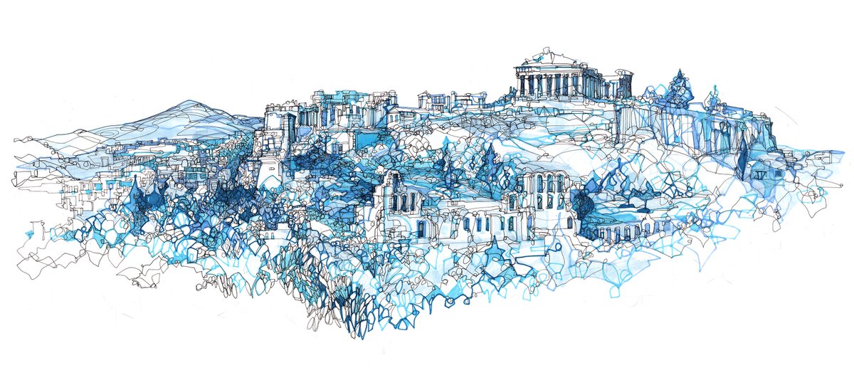 abi on Twitter Athens drawing added to my shop httpstcoC81NobdoxN  illustration drawing Athens Greece httpstco1yqMSxC79p  X