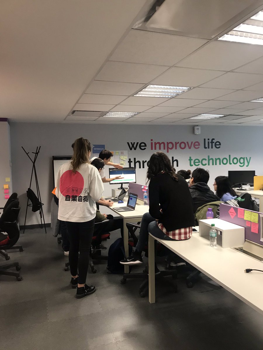 Equipos trabajando #forgoodba busca el tuyo y ♻️retwittea!