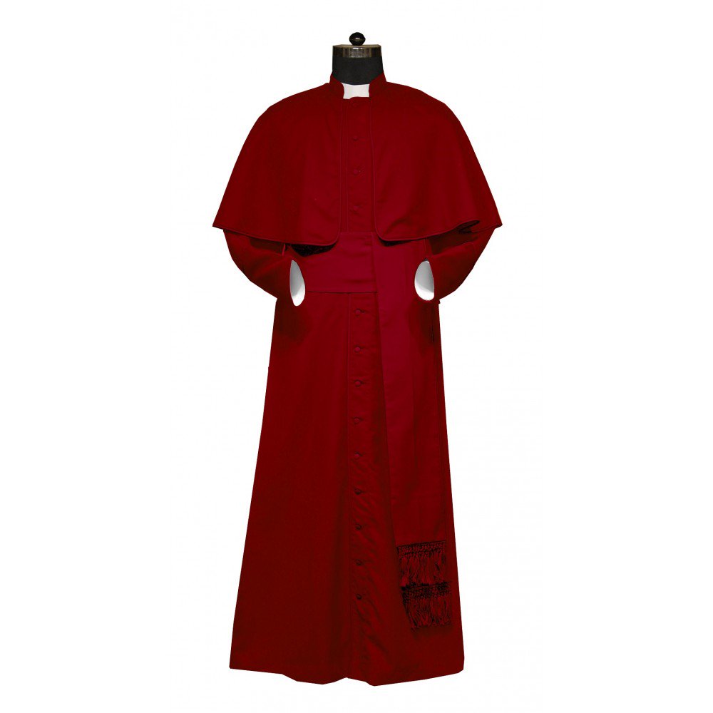 psgvestments's tweet photo. Red cassock with Red trims & shoulder cape for Cardinals @psgvestments https://t.co/UMEqJ0YQuA #cassock #cassocks https://t.co/eUUwcSarwd
