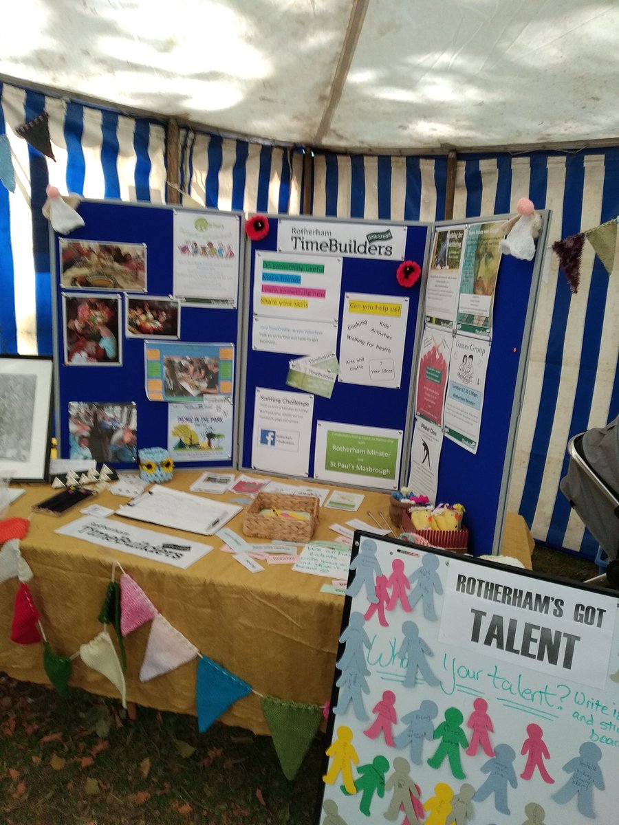 Time builders hard at it at the Rotherham show