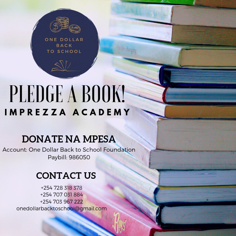 elvis_muhanji's tweet photo. One Dollar Back to School Foundation is undertaking a books campain for Imprezza Academy, Busia County whose library got burnt to the ground. Help us restocking and share hope to these children. #pledgeabook #ODBS @USAmbKenya @USAIDKenya @USEmbassyKenya https://t.co/st7BS6mBT5