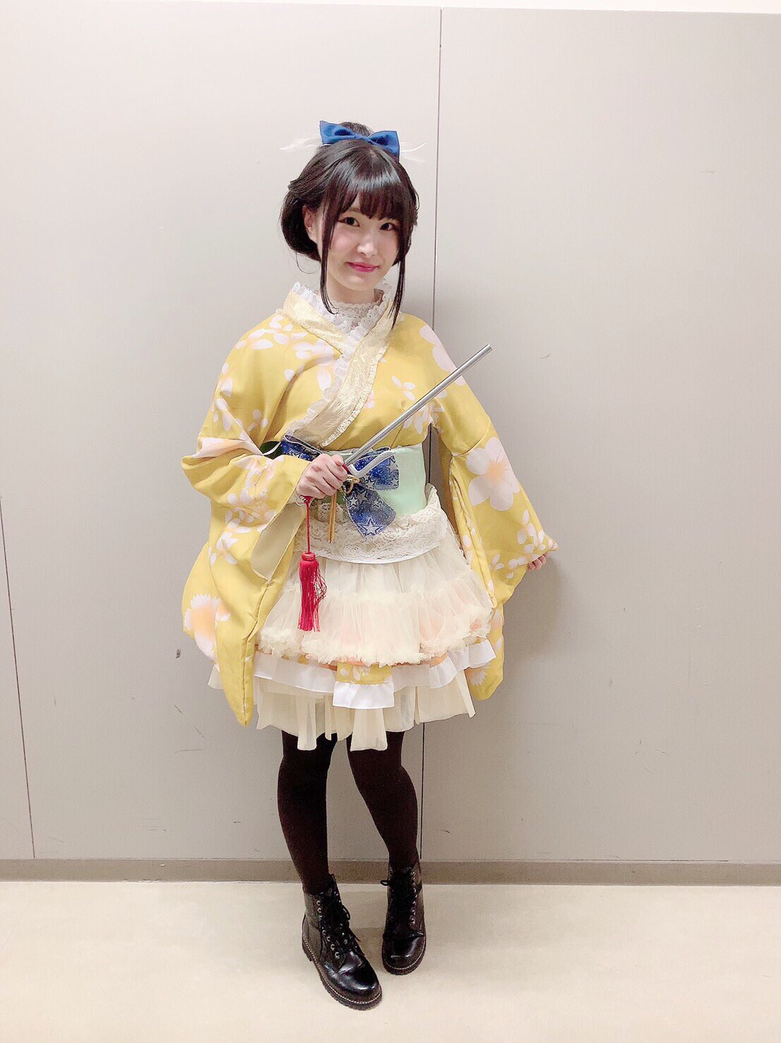 Nijigasaki Perfect Fans Paradise Mayu 8th Sep I Was At The Magia Day 19 Event As Chiharu Hiroe Of The Time Maiden Clan I Was Dressed In A Cute Outfit