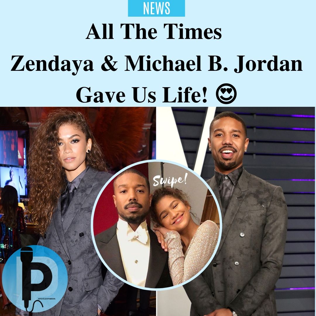 APooleofMedia's tweet photo. All the times #Zendaya and #MichaelBJordan gave us life!!😍 🔥

AN INSTA THREAD: 👇
https://t.co/GB7rPezsyC

.@Zendaya @michaelb4jordan https://t.co/ULqQYUykxJ