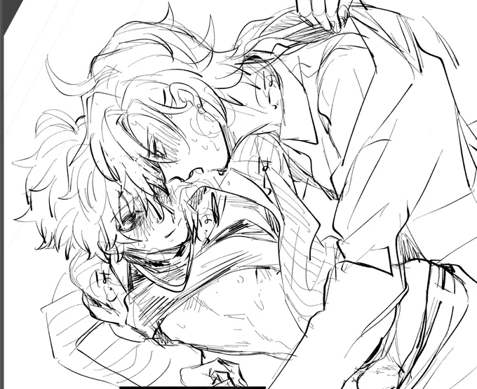 途中で急に眠くなったので落書き終了 