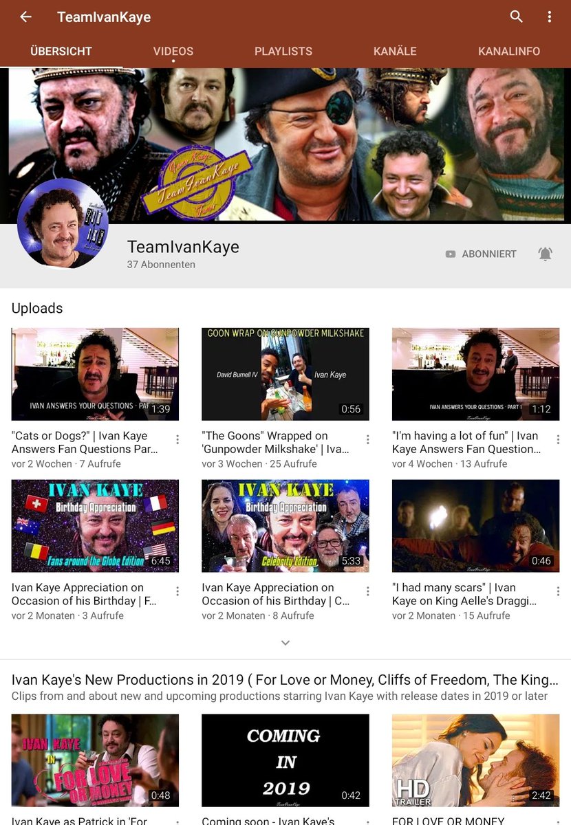 IvanKayeFans's tweet photo. Don't forget: We have a Youtube channel called TeamIvanKaye β‘οΈ https://t.co/IIBfDypebc
.
#IvanKaye #Youtube #YoutubeChannel #IvanKayeFans #actor #producer #interviews #behindthescenes #clips #Vikings #ForLoveOrMoney #HammerOfTheGods #AssassinationGames #ComedyInk #KingAelle https://t.co/KMQpXPAaNa