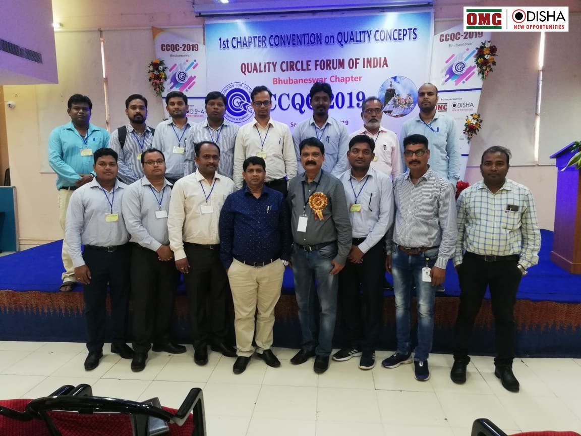 odisha_mining's tweet image. OMC is the Platinum Sponsor of CCQC-2019 organised by QCFI, Bhubaneswar Chapter which aims to improve, enrich and uplift the quality of work life. 72 QCs from 11 leading industries in Mining, Metal &amp;amp; Chemical sector are participating. #QualityCircle #TotalQualityCulture