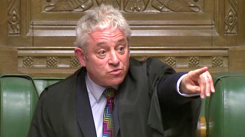 marcuschown's tweet photo. When this is over and those who shafted us - Farage, Johnson, Cameron, Rees-Mogg, Davis, Gove, May &amp; Co - are  exposed for the criminal damage they have done to our country, remember one person did the right thing: John Bercow. He defended our Parliamentary democracy. #BackBercow https://t.co/EfysA90ake
