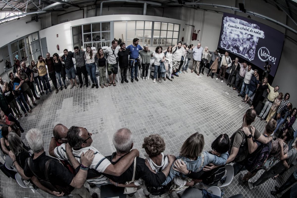 📸Gran encuentro ayer en la Asamblea Estatal de nodos de Vamos! Empezamos el curso con las pilas cargadas para seguir sembrando, regando y cuidando el campo popular. ¡Seguimos!✊