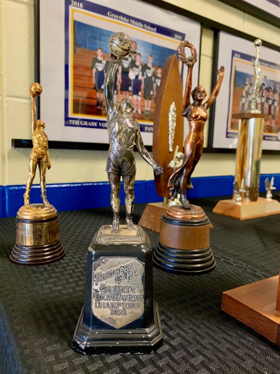 CCSD46's tweet photo. Sneak preview of some of the goodies on display at GMS today. We are celebrating the 50th Anniversary of the Junior High/Middle School from 11-4. Stop in to see the goodies we've gathered throughout the years, view videos, & tour the school. #OneD46 #GMS50th @GrayslakeSchool https://t.co/s44lZ7TQLJ