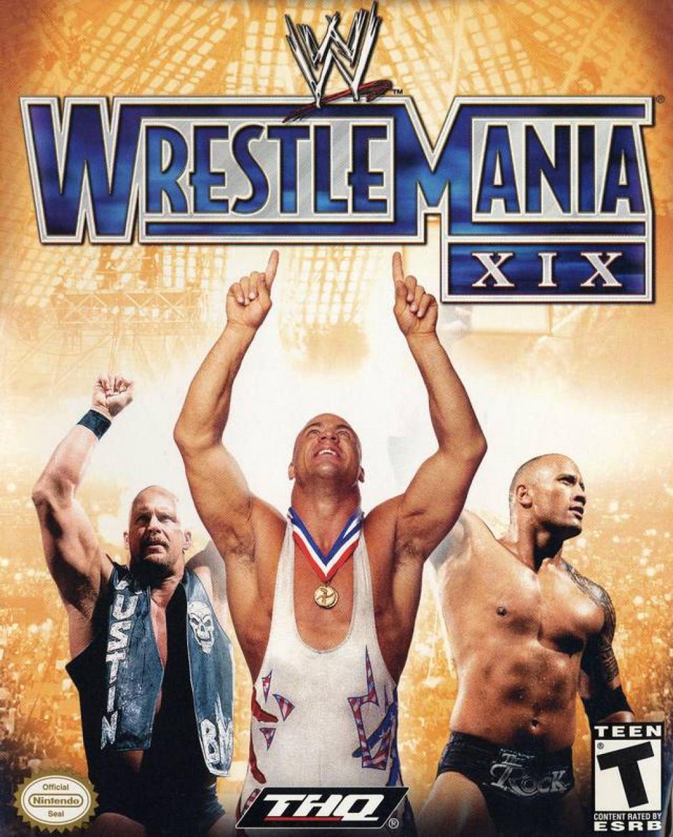 HBVideoGames's tweet photo. WWE WrestleMania XIX is 16 years old today ! https://t.co/UgTWzstWil https://t.co/xCWDxRllu2
