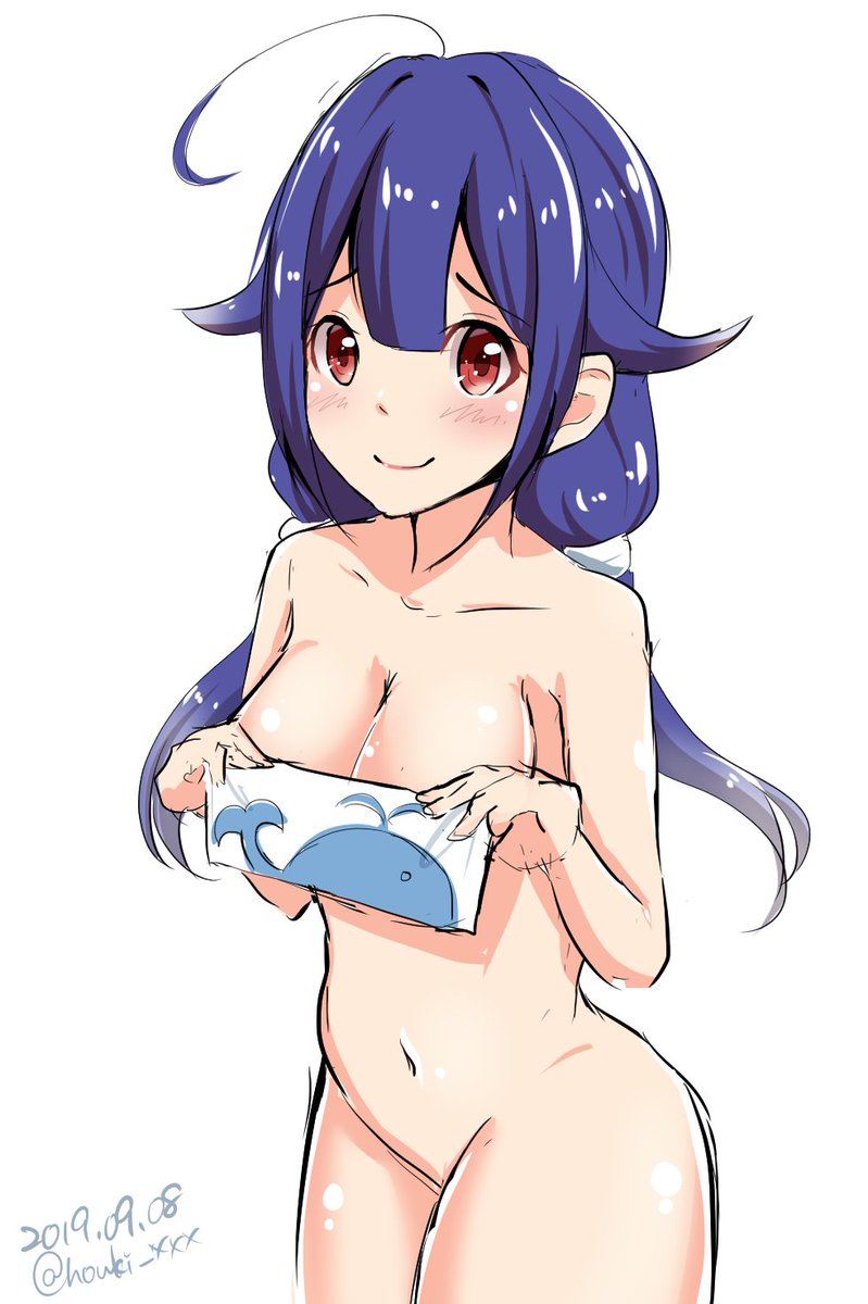 入渠する大鯨
#艦これ版深夜の真剣お絵描き60分一本勝負
#艦これ版真剣お絵描き60分一本勝負_20190908 