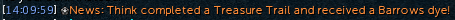 Think_RS's tweet photo. 500 hard clues complete, 2nd barrows dye :O https://t.co/Yrdg2bUIdT