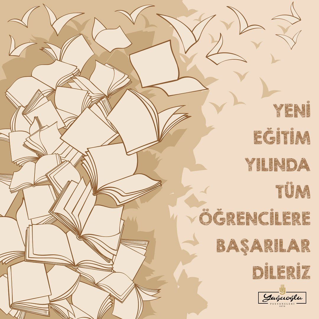 📚 2019/2020 Eğitim Öğretim Yılında tüm öğrencilere başarılar dileriz. 🎒🖍️📎📝📐 #YağcıoğluPastaneleri #istanbul

instagram.com/yagcioglupasta…