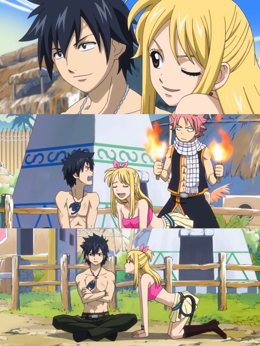 Suzunna ガルナ島のラストの方の グレイとルーシィのコンビが なんか好きなんだけど わかりませんか Fairytail フェアリーテイル ガルナ島 グレルー