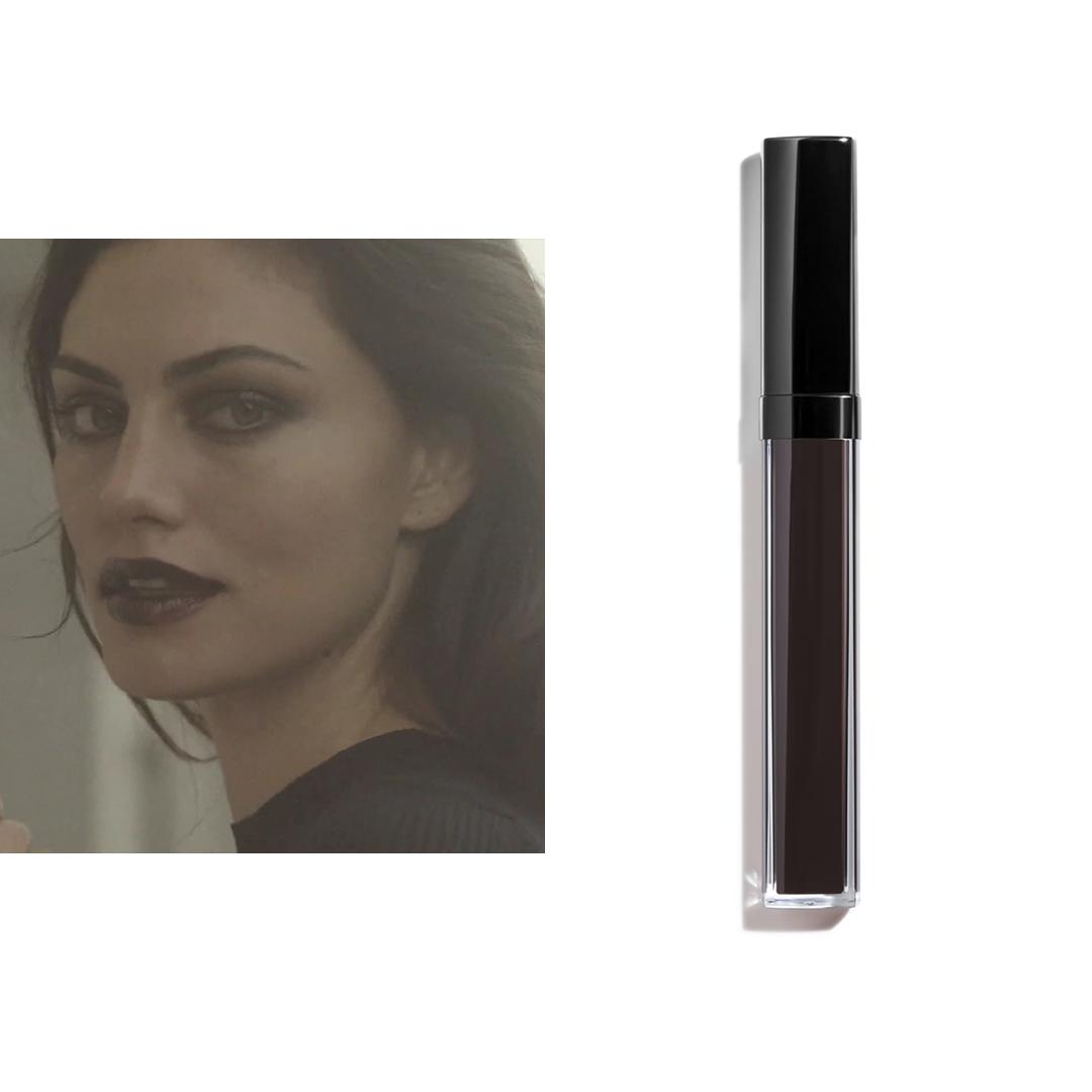 Chanel Rouge Coco Gloss Moisturizing Gloss, 816 Laque Noire