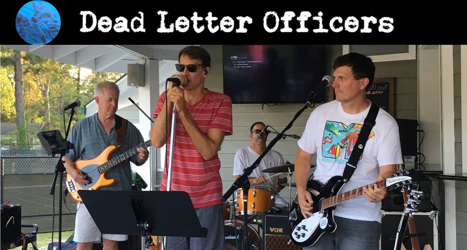 R.E.M. Tribute Band, THE DEAD LETTER OFFICERS, take the stage tonight at 7