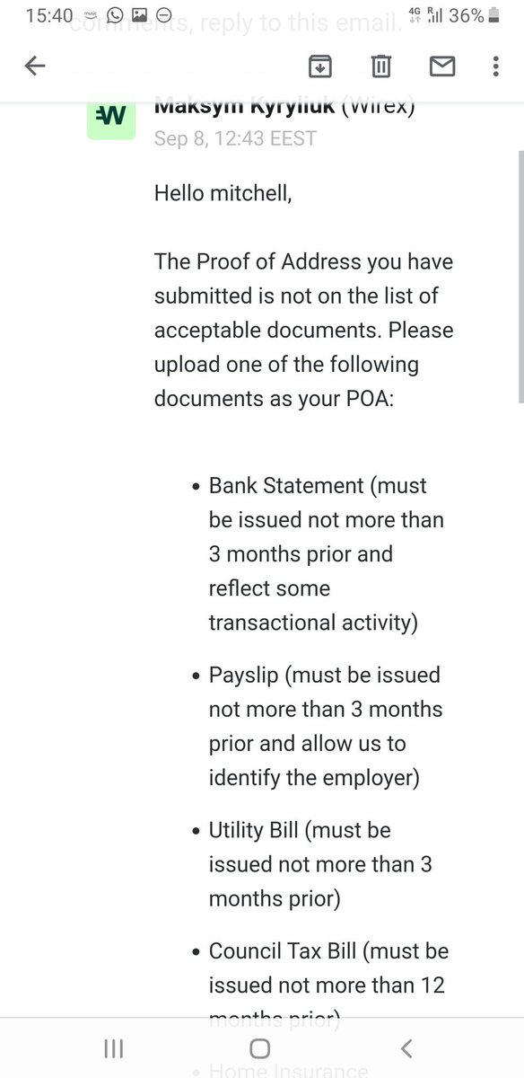 mitweb's tweet photo. Abroad with my @wirexapp card, holding my cash. 

Account is now blocked after submitting 3x Proof of Address documents, adhering to their request each time. 

Lots of contradictory information. Seriously unhappy. https://t.co/AVs77vJuGB