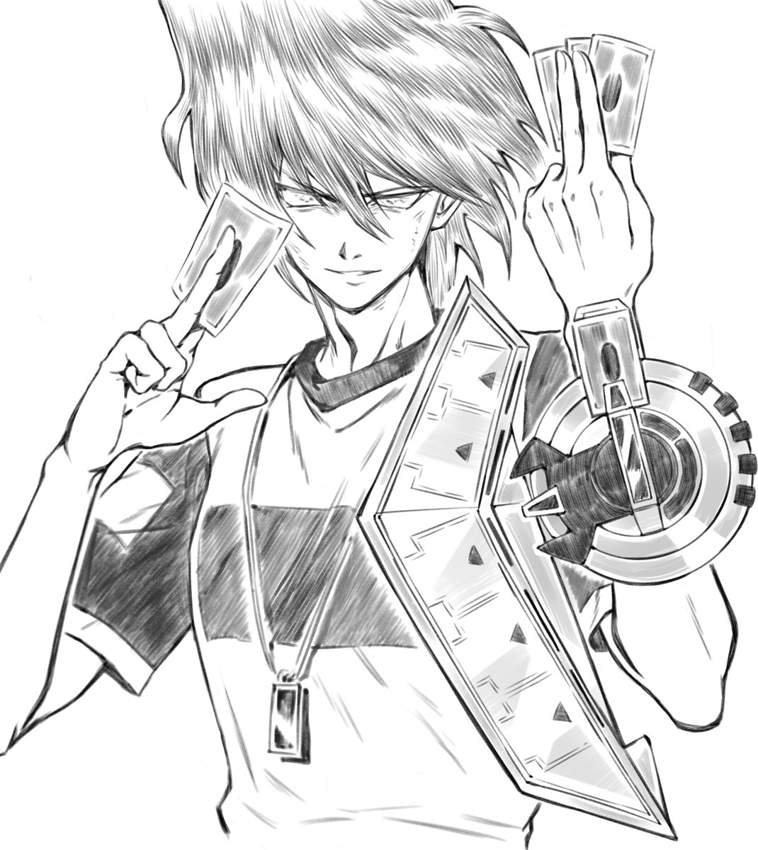 #遊戯王 #武藤遊戯 #城之内克也 #遊戯王DM #闇遊戯 #yugioh  #yamiyugi 快看完初代遊戲王了... 紀念一下? 