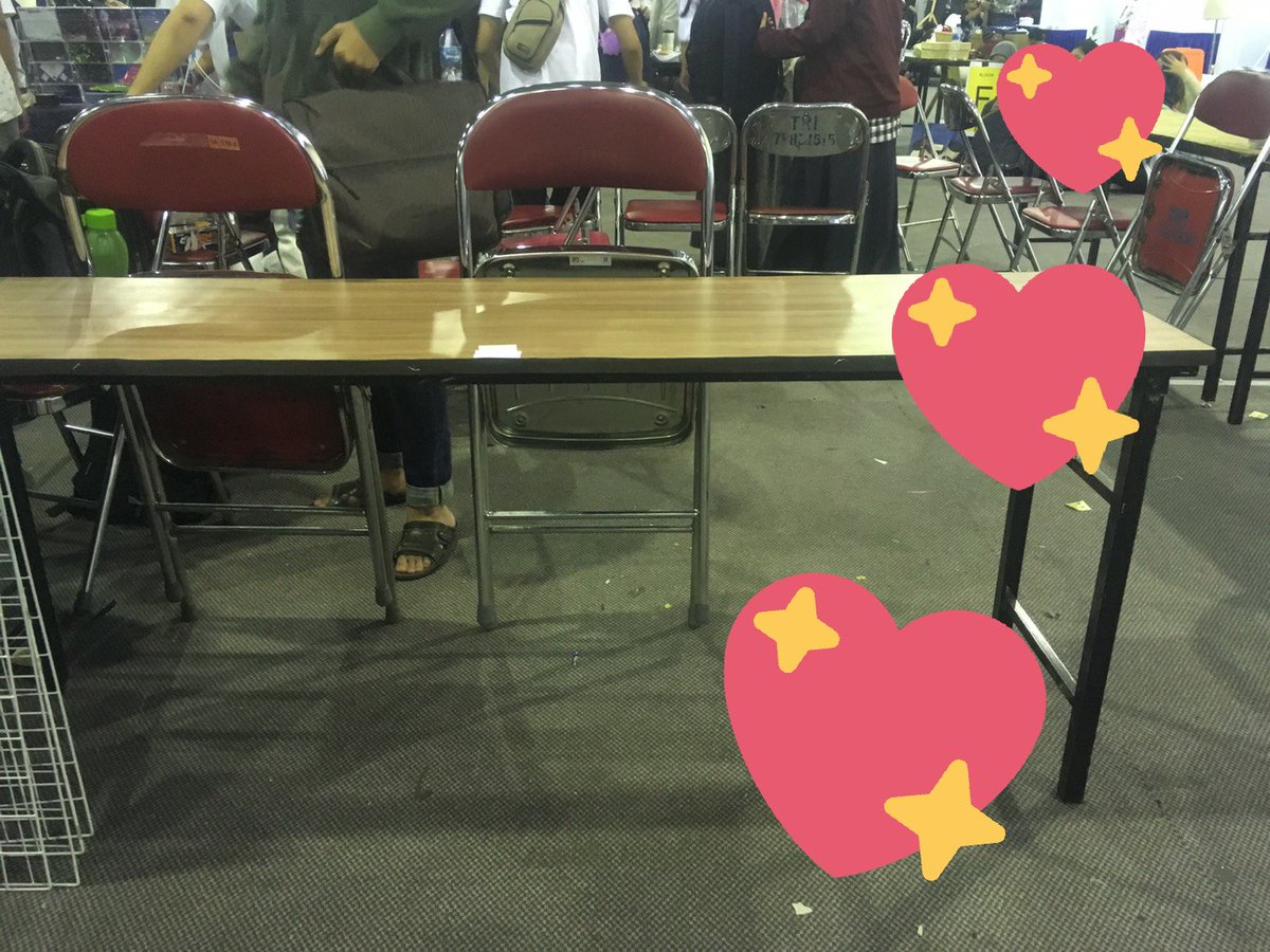 smartchocobear's tweet photo. Thank you for your visit at #comifuro13 !!! Next stop #creatorsuperfest ! (ﾉ◕ヮ◕)ﾉ*.✧

((Currently taking any requests for what kind of merch to make after this.)) https://t.co/Hoftz4ZBX0