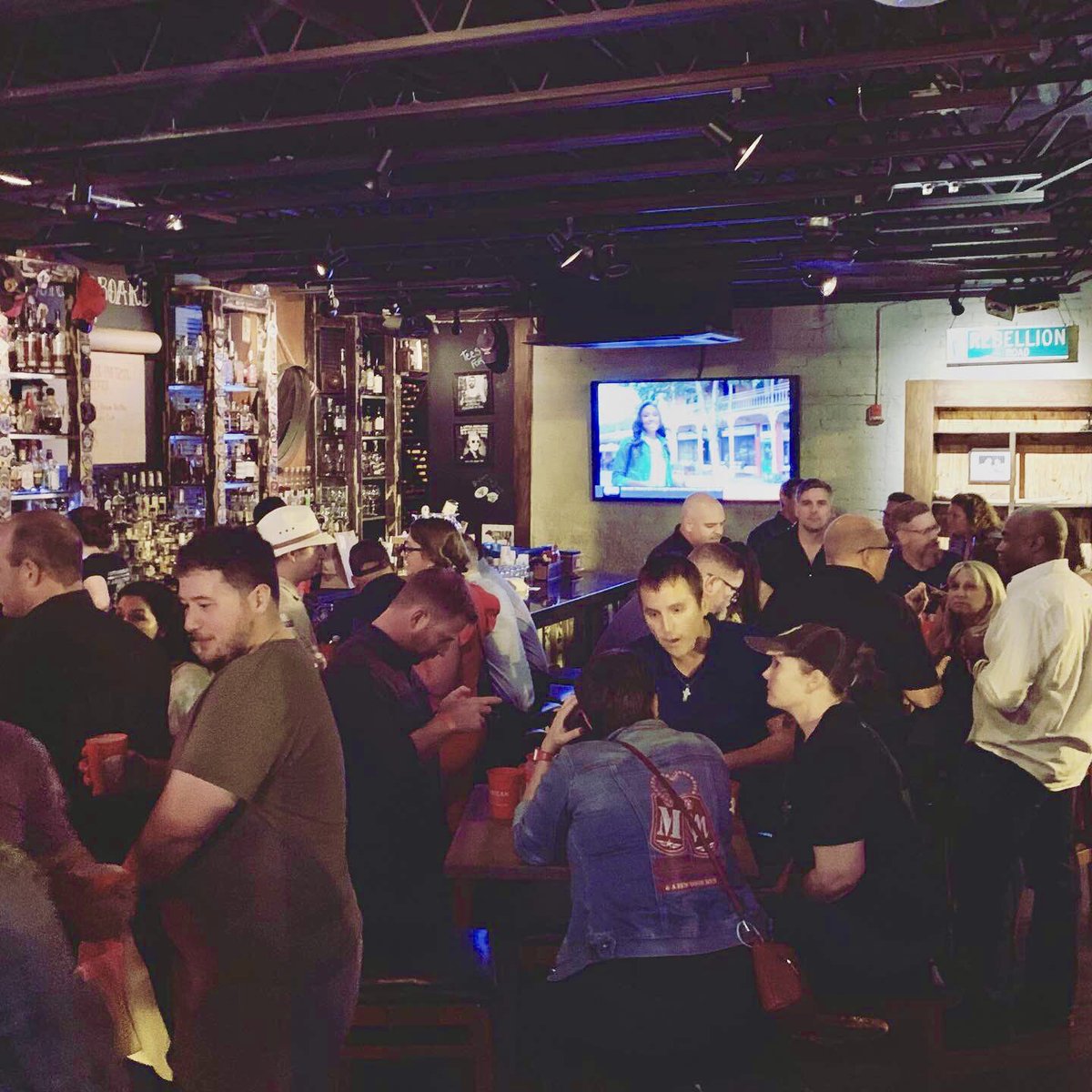 AFFVeterans's tweet image. Packed House last night for the @AFFVeterans @Rebelliondc #MICDC Kick-Off Party. Welcome to the Capital City @MILInfluencer and thank you for your incredible support. Thanks @HeroesVodka for bringing the ♥️