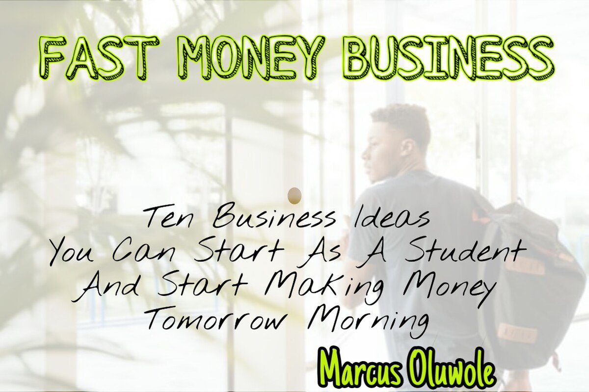 I've been helping students start their own small businesses for about 4years now.  It's time to take it to the mass production level.
#headstart
#studententrepreneurship
#fastbusiness
#AFREECA