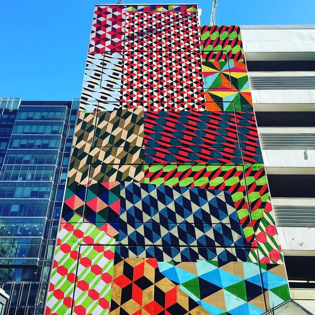 NoelGermer's tweet photo. Barry Mcgee has transformed the Moscone Center Garage, downtown San Francisco into a permanent work of art. https://t.co/y4hULXLNwH