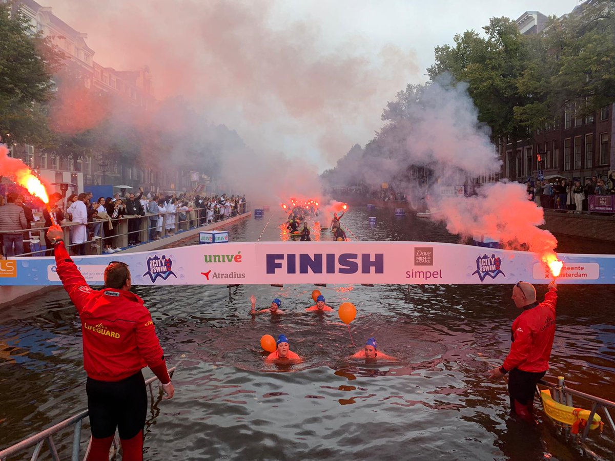 Waar zouden we zijn zonder <a href="/KNRMLifeguard/">KNRM Lifeguard</a>? Geweldig dat zij ieder jaar weer klaarstaan om alle deelnemers te begeleiden tijdens hun tocht. Dankjewel! 🙏💙 #ACS2019