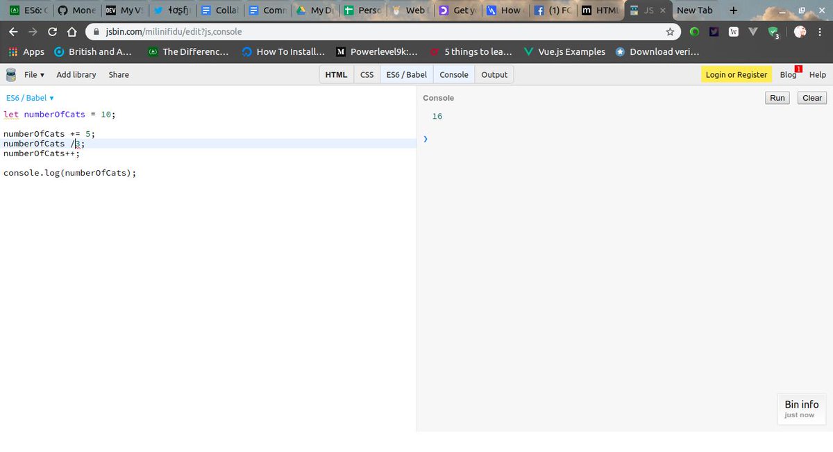 b_hantsi's tweet image. Day [9/100] What went wrong here
#100DaysofCode #DevCTrainingwithAndela #150daysofalc4 #javascript