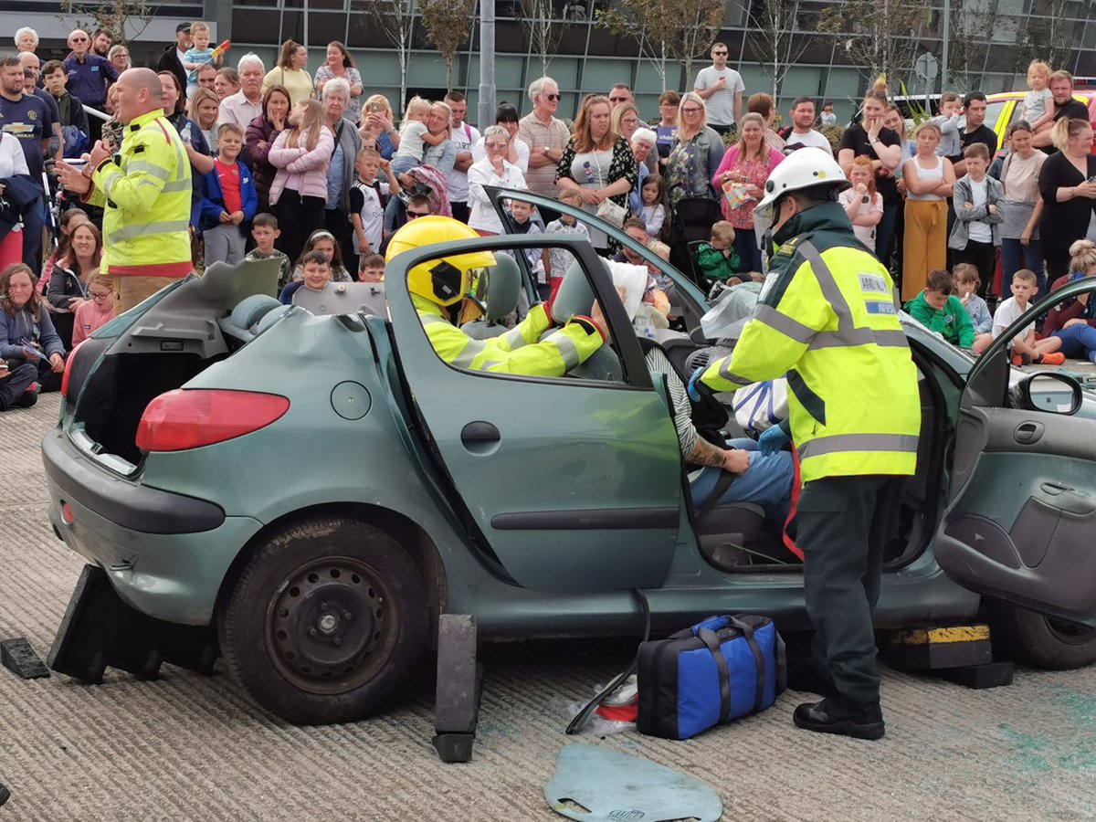 Great day today at the Emergency Services Day at Barrow Police Station and Barrow Fire Station. Thank you to all the life-savers for showcasing their amazing skills!