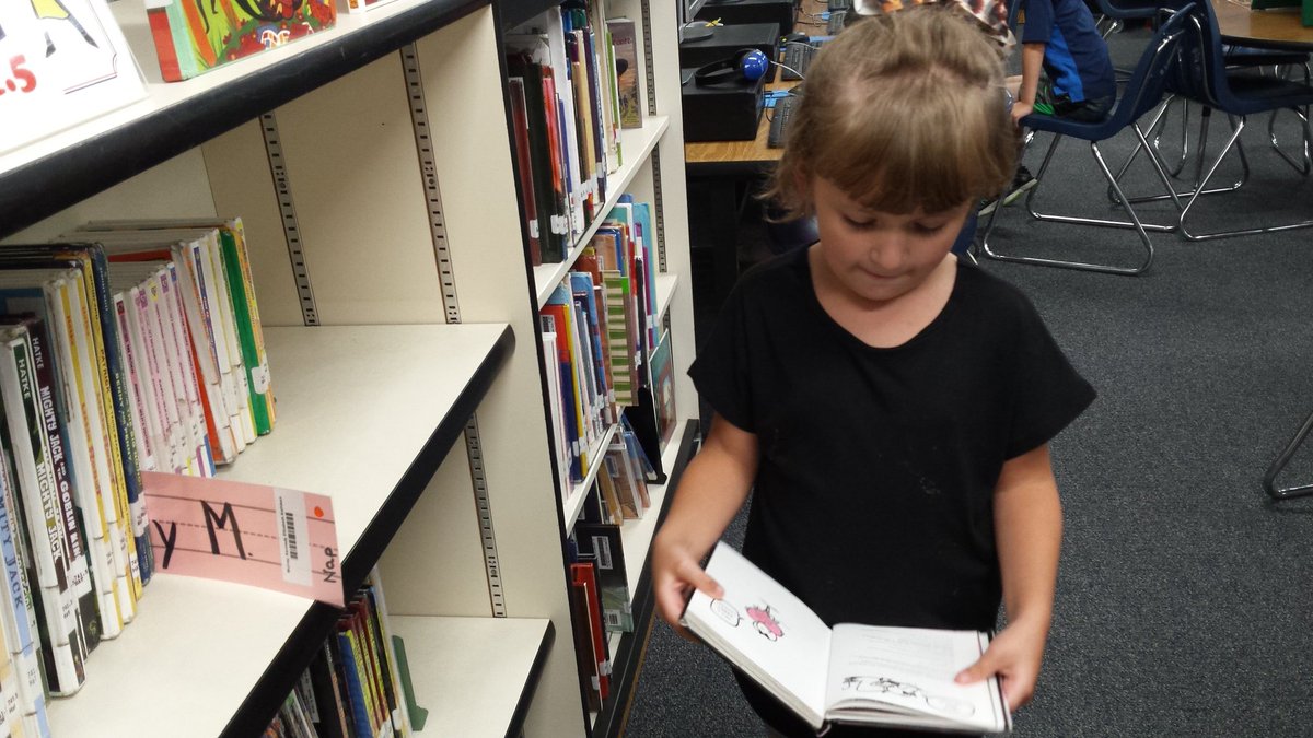 SESlearners's tweet photo. K-2 Mustangs are fully engaged in library stations! Each week, students rotate through Checkout Station, Table Station and Computer Station. They love exploring library resources! @scslibraries @RELeePrincipal @SpotsySchools https://t.co/Jkqqwdnsiu