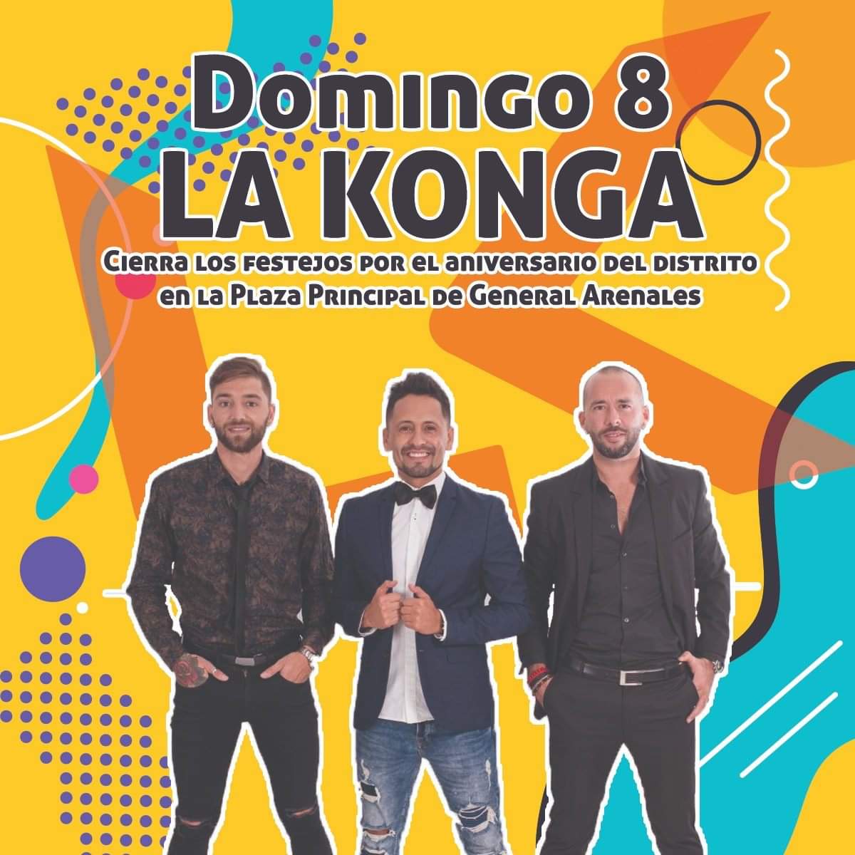 #Domingo para bailar mucho #cuarteto en #GralArenales cerrando los festejos del #aniversario del #distrito con un #show espectacular!
#lk 
#festejos🎊
#cuarteto
#findegira🚐
#show