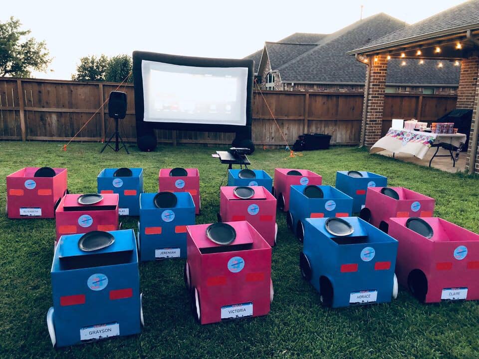 Vision Keepers September Social...Movies under the Stars. Our Vision Keepers were treated to watch CoCo in their custom movie seats. #backyardmovie #sbhproud #sbhrocks #sensationalsbh #ourbabies