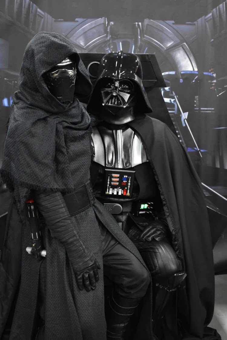 501stLegion's tweet photo. It's Grandparents Day in the US today!  Kylo Ren and his grandparents, The Skywalker Family, send their best wishes for this day of celebration to all grandparents across the galaxy!

Photo Credit: TB-79029 
#501st #StarWars @alpinegarrison  @501stsld @RogueBase https://t.co/ZPwOHbV9o1