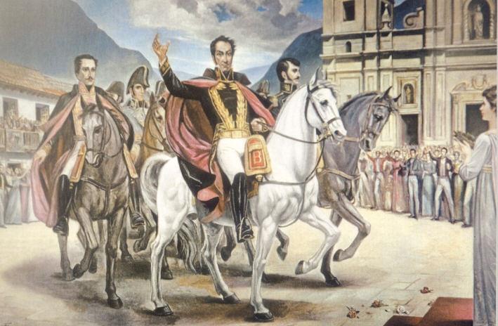 ¡200 años! Bolívar a los granadinos, después de liberar lo que hoy es Colombia: "Conservad ileso este sagrado bien con nuestras virtudes, patriotismo y valor. NO OLVIDÉIS JAMAS LA IGNOMINIA DE LOS ULTRAJES y vosotros seréis libres"
¡QUE VIVA BOLÍVAR Y EL EJÉRCITO LIBERTADOR!