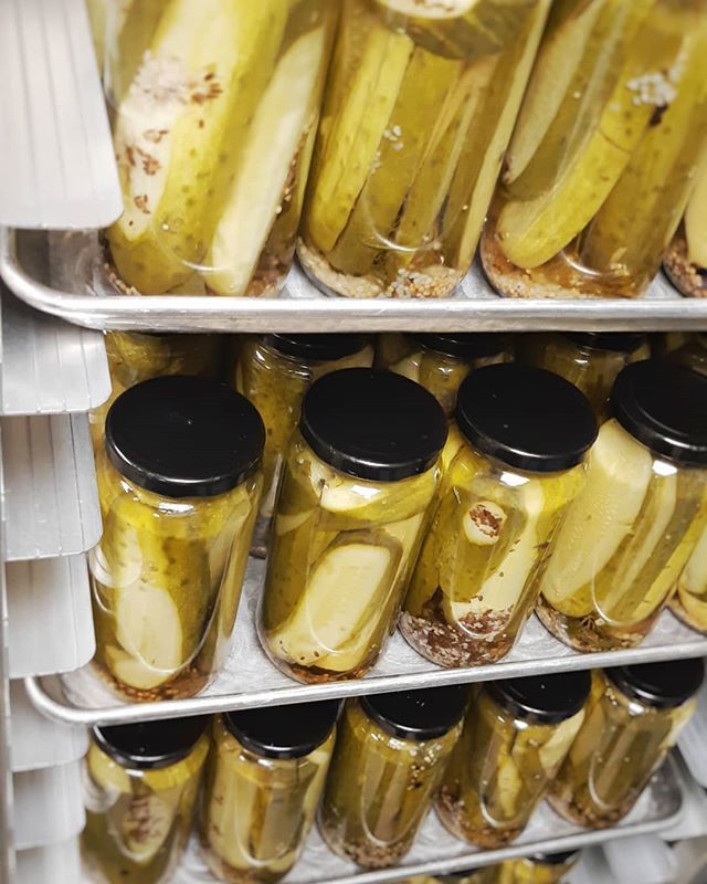 Another very fine PICKLE SEASON coming to a close. With all the excitement happening for Spade and Spoon this year, somehow we've managed to put away quite a few of these GORDON'S GARLIC DILL PICKLES and FERMENTED GARLIC DILL PICKLES.  Come and get em!!!… ift.tt/2UPKd9f